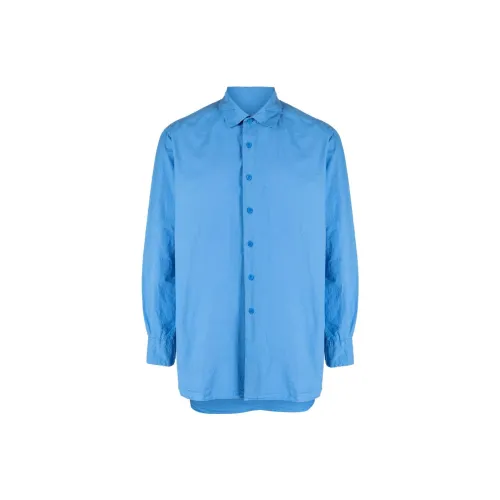 Casey Casey Shirts Men Azure