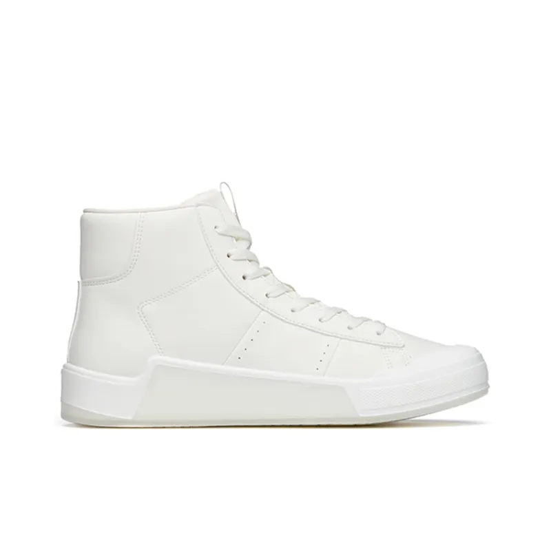 Anta Slip Resistant And Abrasion Resistant Coverage High Top Skateboard Shoes Men's-1