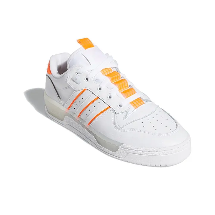 Adidas Rivalry Low Cloud White Solar Orange-2