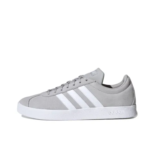 Adidas Neo VL Court 2.0 Skateboard Shoes Women's Low-Top Gray