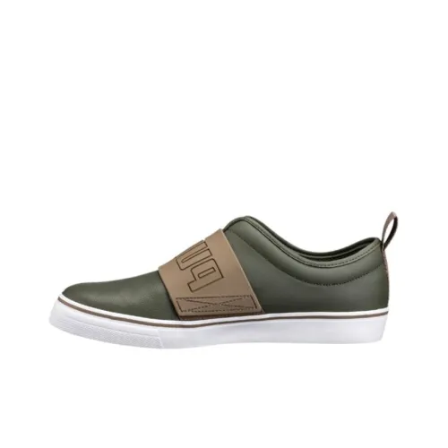 PUMA El Rey Fun Skateboard Shoes Men Low-Top Army Green