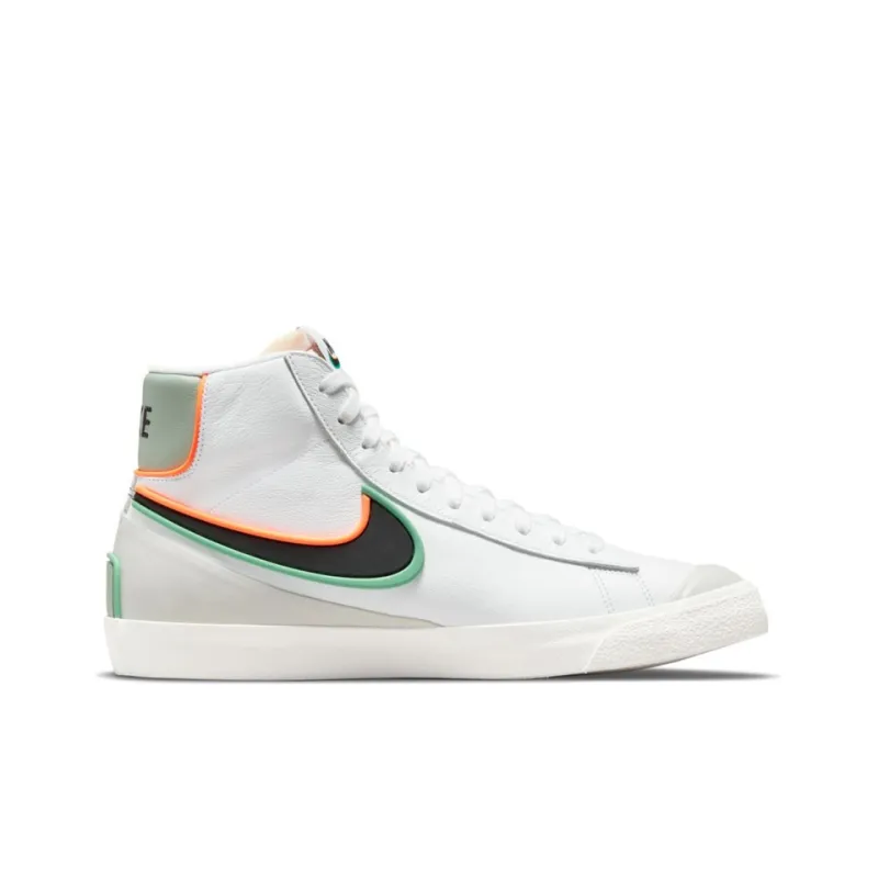 Nike Blazer Mid 77 Infinite White Roma Green-1