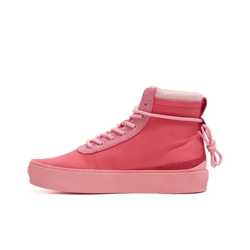 EQLZ EQUALIZER Fault High Skateboard Shoes Unisex Red Misprint-0