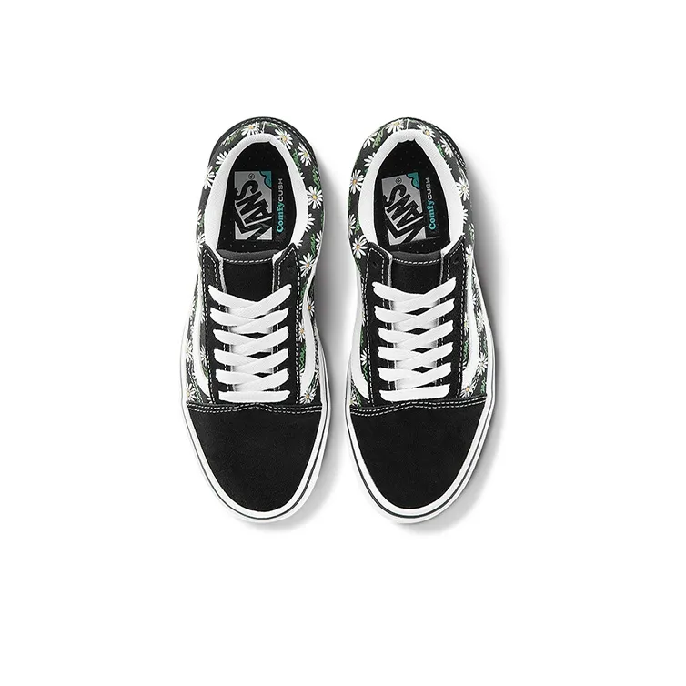 Old Skool ComfyCush Vans 'Scribble Flower'-2