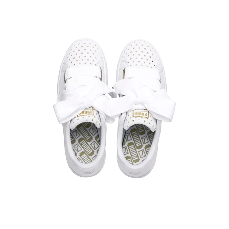 PUMA Basket Heart Ath Lux White Women's-2