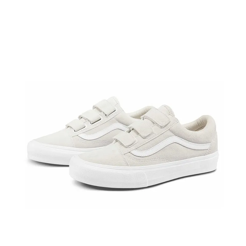 Old Skool Vans V Vlt Lx 'Eco Suede True White'-1
