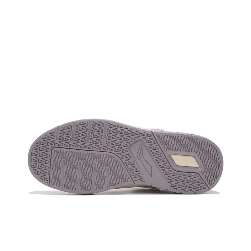 LiNing Millennium Era Low-Top Skateboard Shoes Women's Blue Gray-4