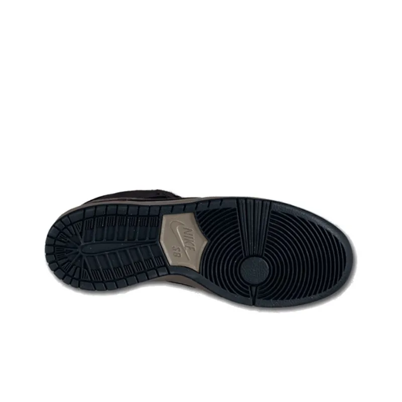 Nike Sb Dunk Mid Black Iron White-2