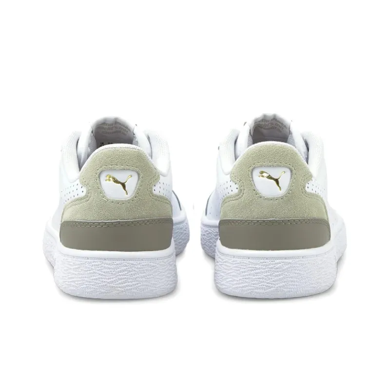 PUMA Ralph Sampson Skateboard Shoes Unisex Low-Top White/Army Green-3