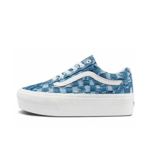 Vans Woven Old Skool Stackform Denim Multi Women's