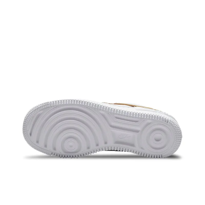 Nike Air Force 1 Low Shadow White Gold Women's-5