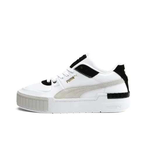 PUMA Cali Sport Skateboard Shoes Women's Low-Top White/Black