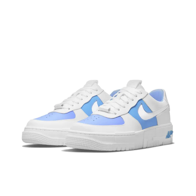 Nike Air Force 1 Low 'White Blue' Women's-2