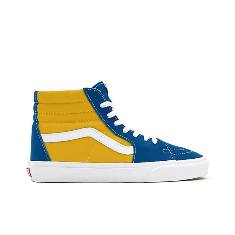 Vans Customs Color Block Sk8 hi 'Blue Yellow'-1