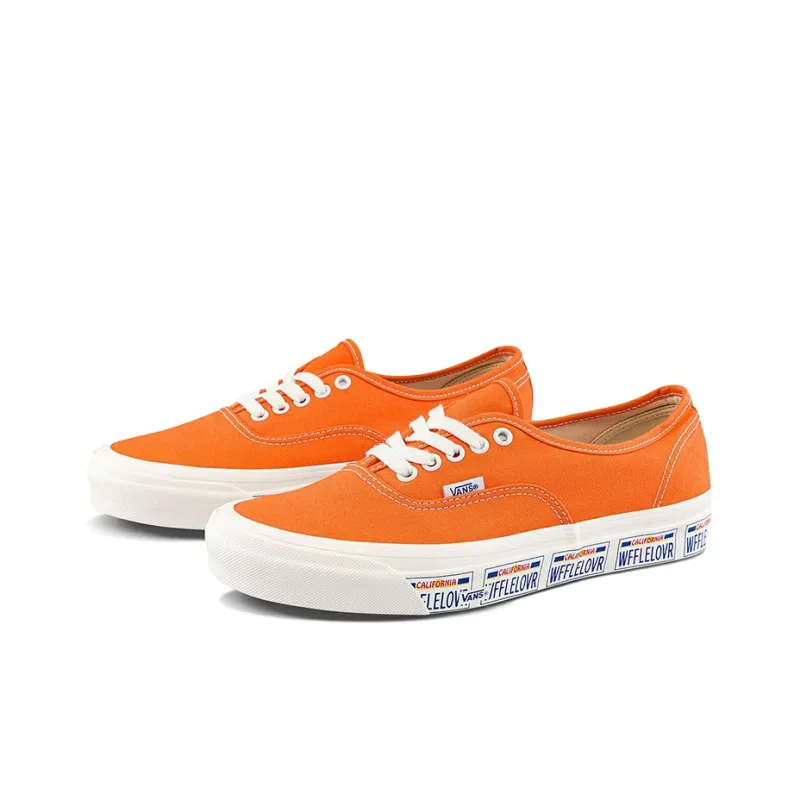 Vans Ua Authentic 44 Dx Anaheim Factory Vanity Plate Orange Tiger-1