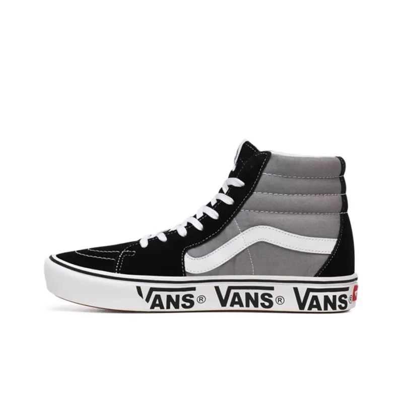 Sk8 Vans Hi ComfyCush 'Tape Mix Black Frost Gray'-0