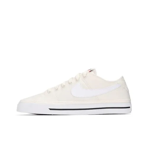 Nike Court Legacy Skateboard Shoes Men Low-Top Beige