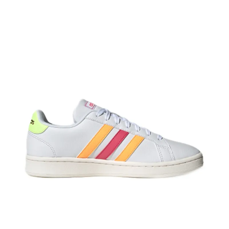 Adidas Neo Grand Court 'White Pink Orange' Women's-1