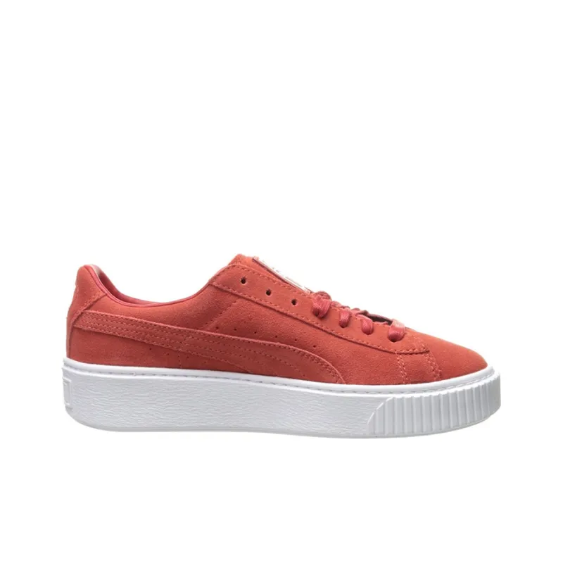 PUMA Suede Platform 'Barbados Cherry' Women's-1