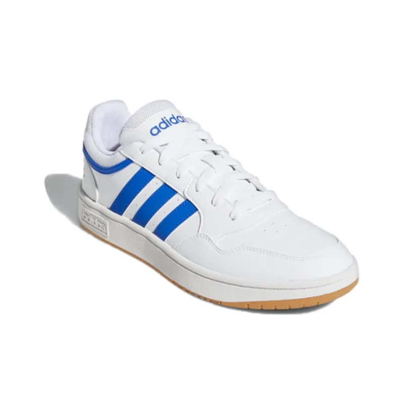 Adidas Hoops 3.0 Low Classic Vintage Cloud White Royal Blue Gum-2