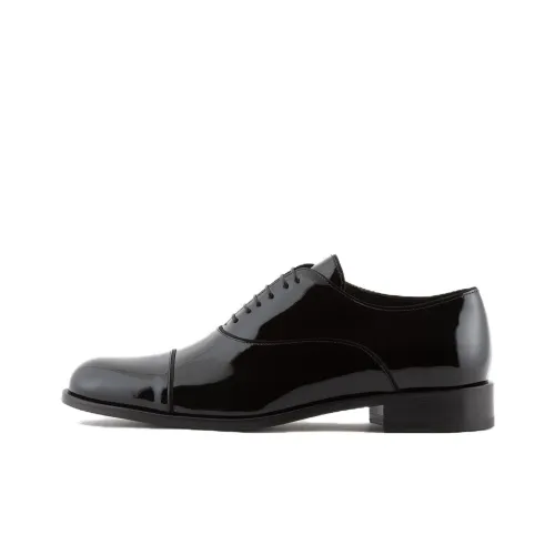 EMPORIO ARMANI Dress Shoes Men Low-Top Black