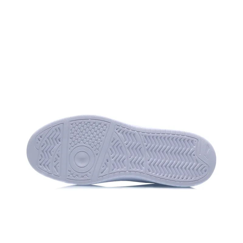 LiNing Street Player Slip Resistant, Lightweight, And Breathable Low Top Skateboard Shoes Women's White Pink-4