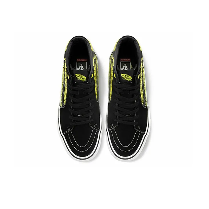Vans Mike Gigliotti X SpongeBob SquarePants X Skate Sk8 Hi 'Black Yellow'-3