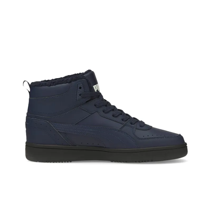 PUMA Unisex Rebound Joy Fur Sneakers Blue-1