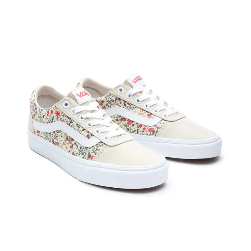 Vans Ward Skate Shoes Floral 'Beige' Women's-2
