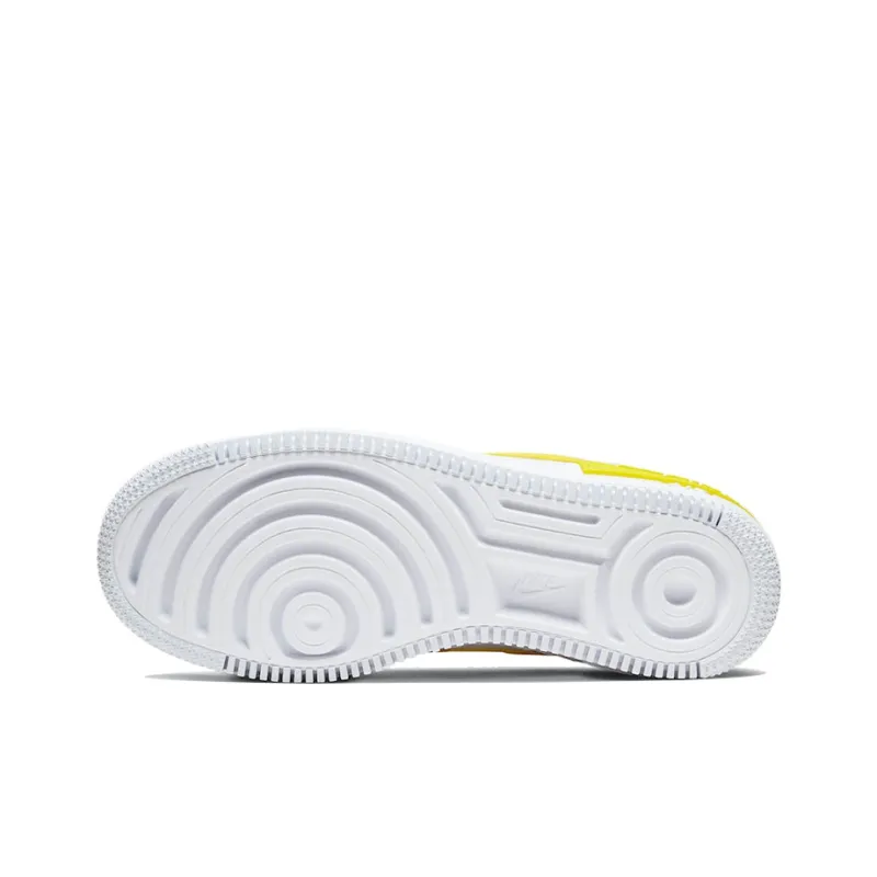 Nike Air Force 1 Low Shadow White Barely Rose Speed Yellow Women's-5