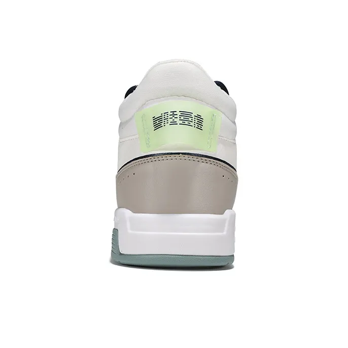 361° Breathable Mid Top Skateboard Shoes Men's Ecru-3