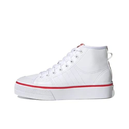 Adidas Originals Nizza Platform Mid 'White' Women's