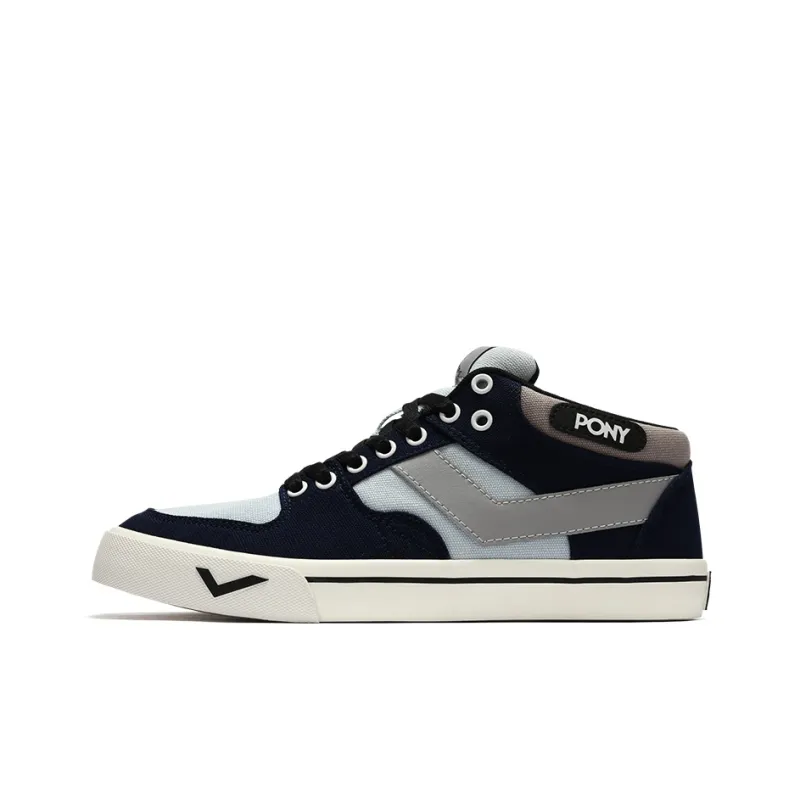PONY Atop Breathable Low Top Skateboard Shoes Men's Teal-0