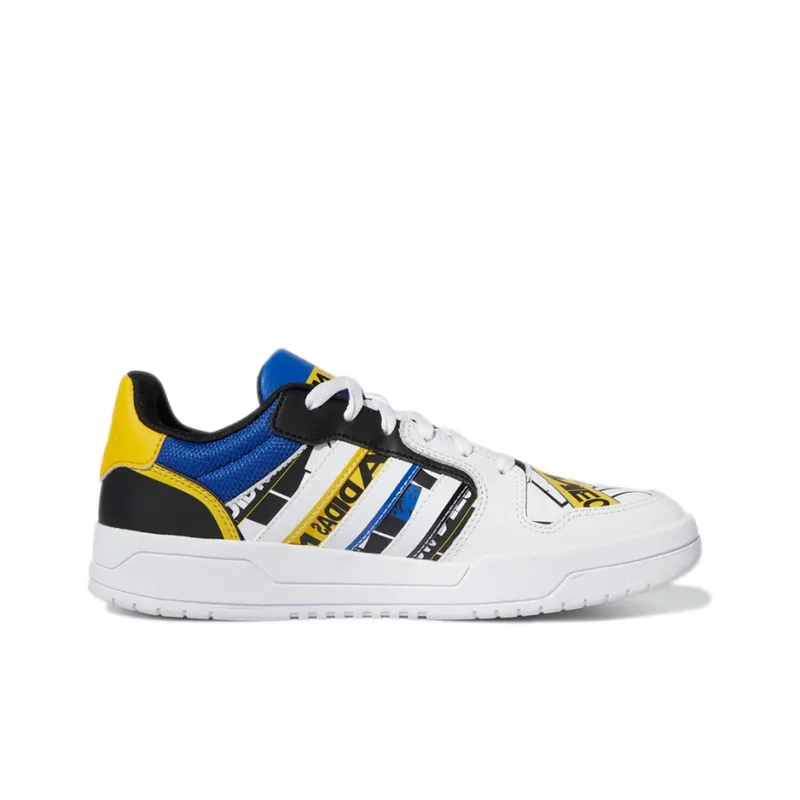 Adidas Neo Entrap 'White Yellow Blue'-1