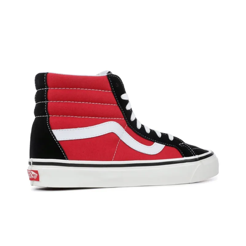 Vans SK8 Hi 38 DX Anaheim Factory Red/Black-2