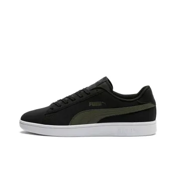PUMA Smash Buck V2 Casual Board Shoes Black/Green