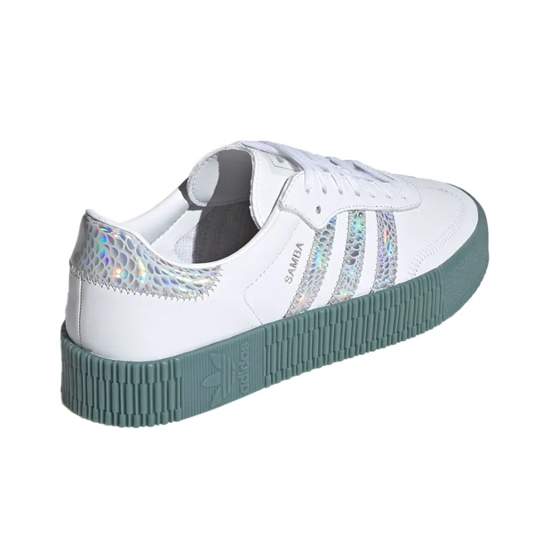 adidas originals Sambarose Cloud White Hazy Emerald-3