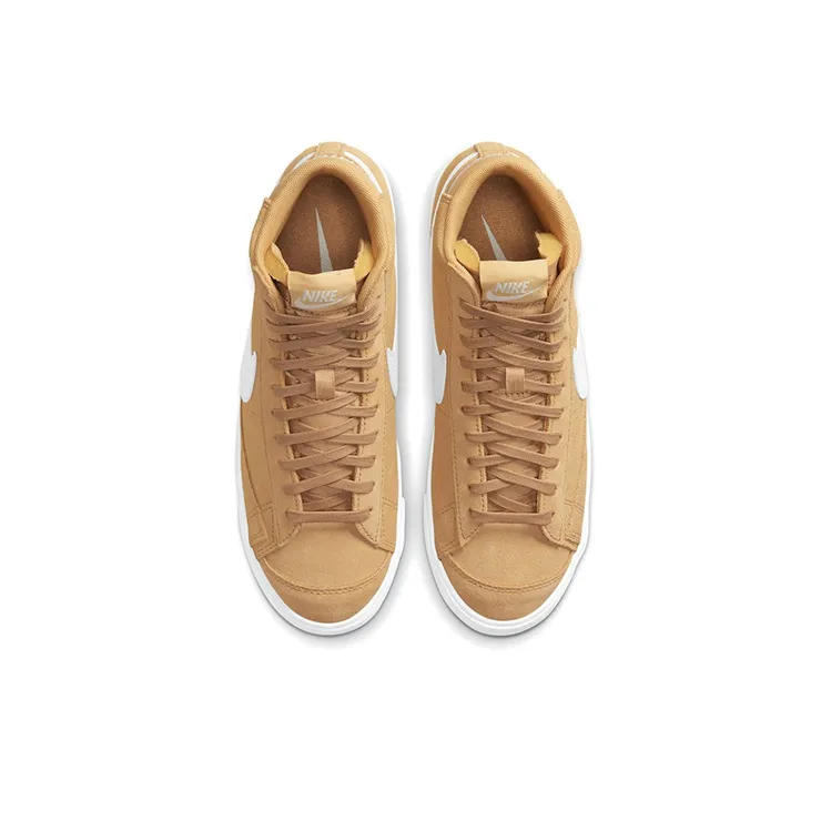 Nike Blazer 77 Mid Wheat Suede Women's-3
