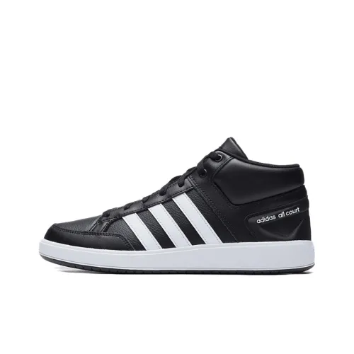 Adidas Neo All Court Mid Shoes Black/White