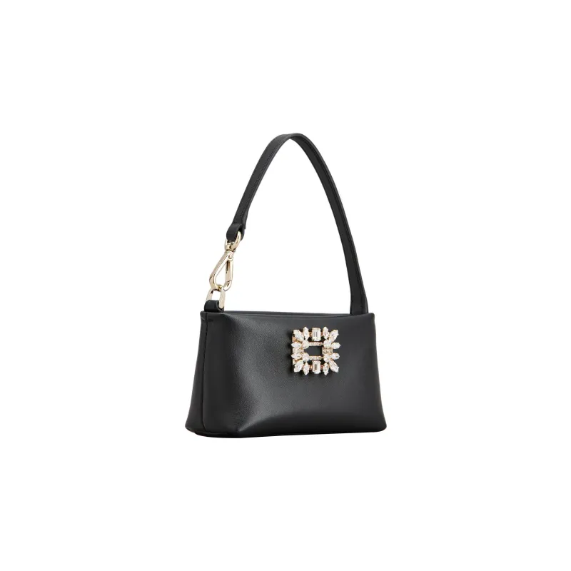 Roger Vivier Rv Nightlily Buckle Embellished Shouder Bag-1