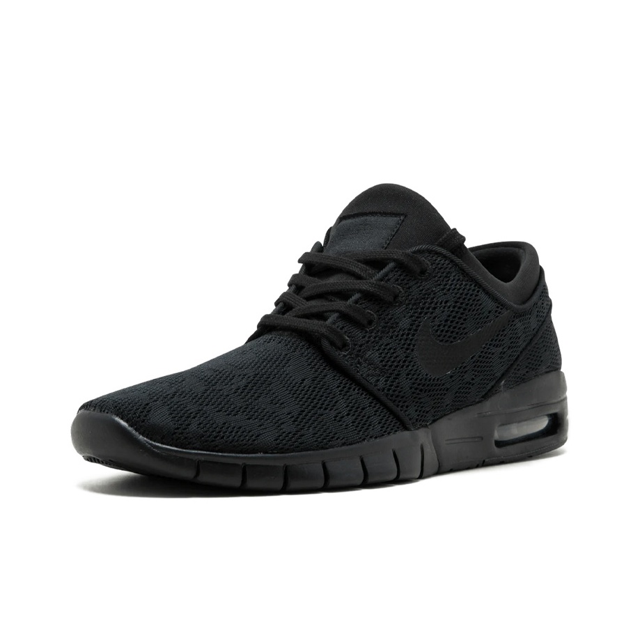 Nike sb stefan janoski max mid black  and  white shoes best sale