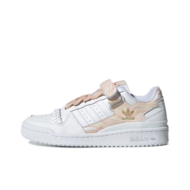 Adidas Forum Low Sneakers White/Beige Women's-0