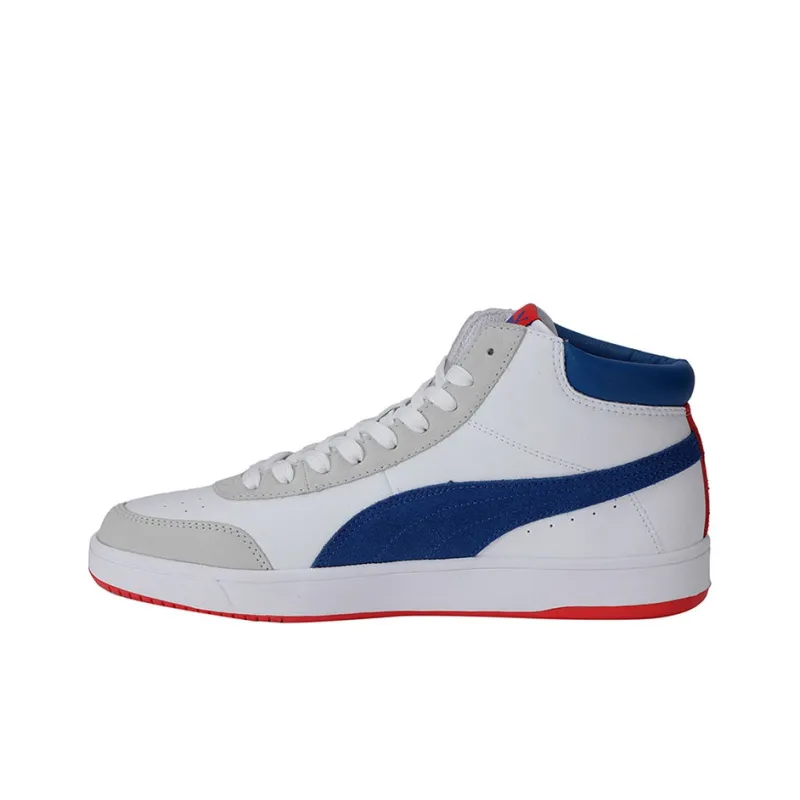PUMA Court Legend Sl Collar 'White Gray Blue'-0