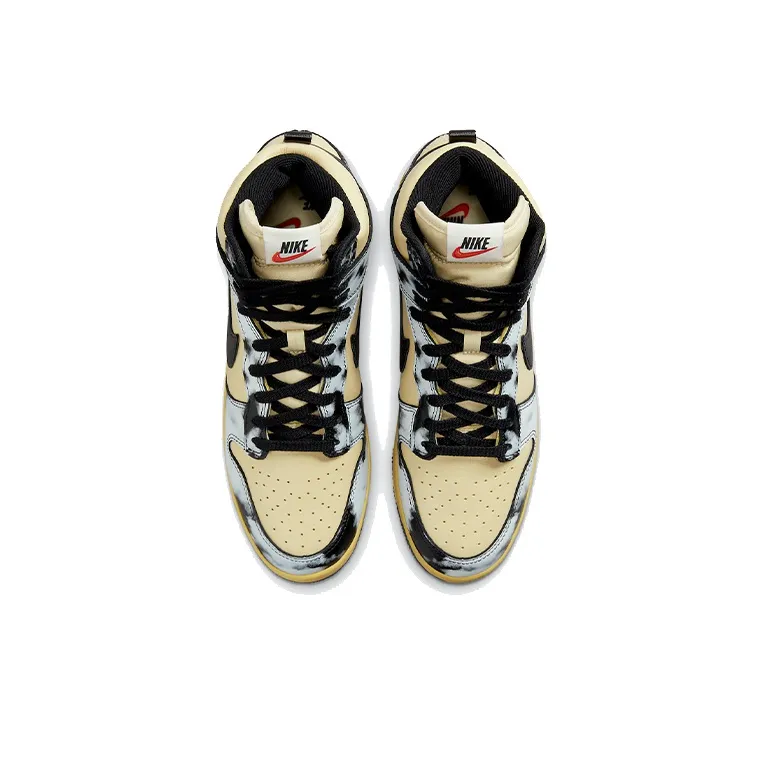 Nike Dunk High 1985 Black Acid Wash-3