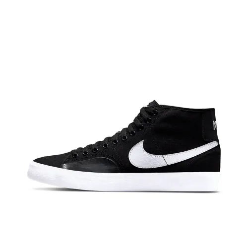 Nike SB Blazer Court Mid Black White