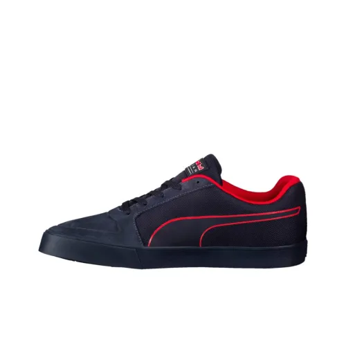 PUMA Red Bull Skateboard Shoes Men Low-Top Dark Blue