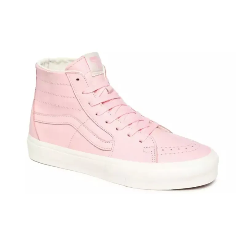 Vans Soft Leather SK8 Hi Pink-2