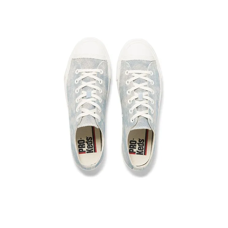 Keds Skateboard Shoes Unisex Low-Top Light Blue-3