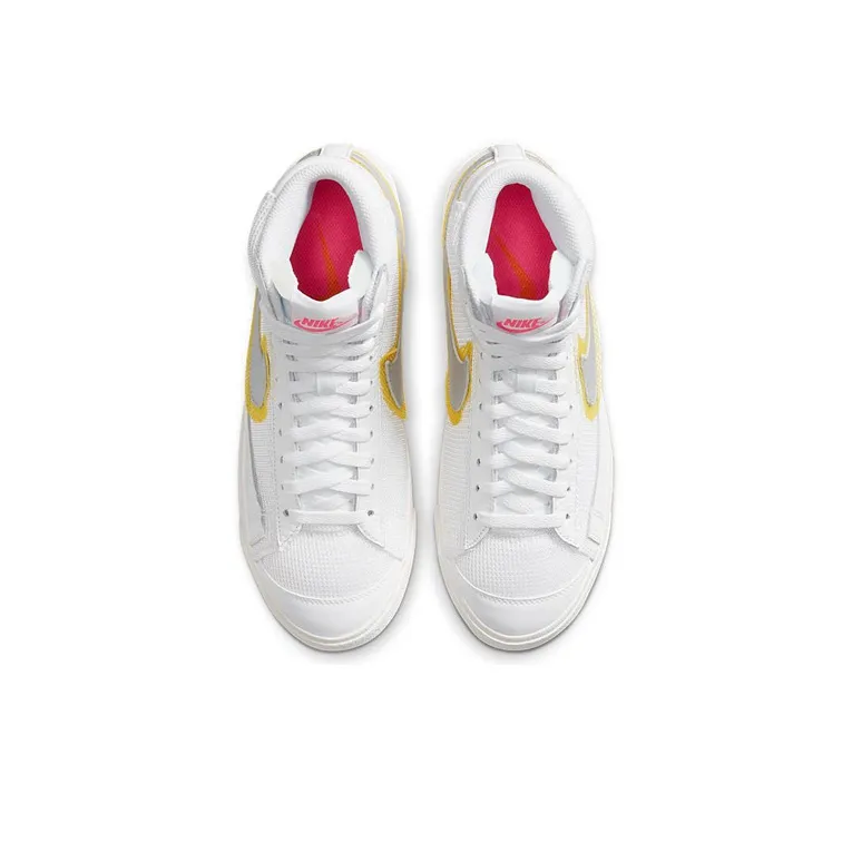 Nike Blazer Mid Vintage 77 Cotton Waffle White University Gold Women's-3