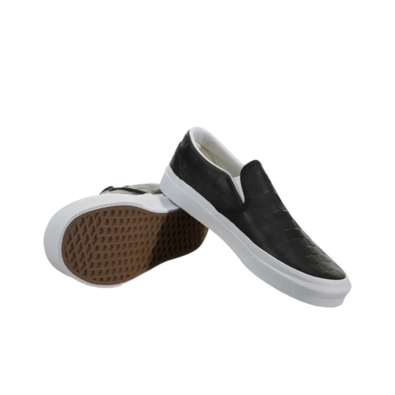 Vans Classic Slip On 'Black Checkerboard'-3